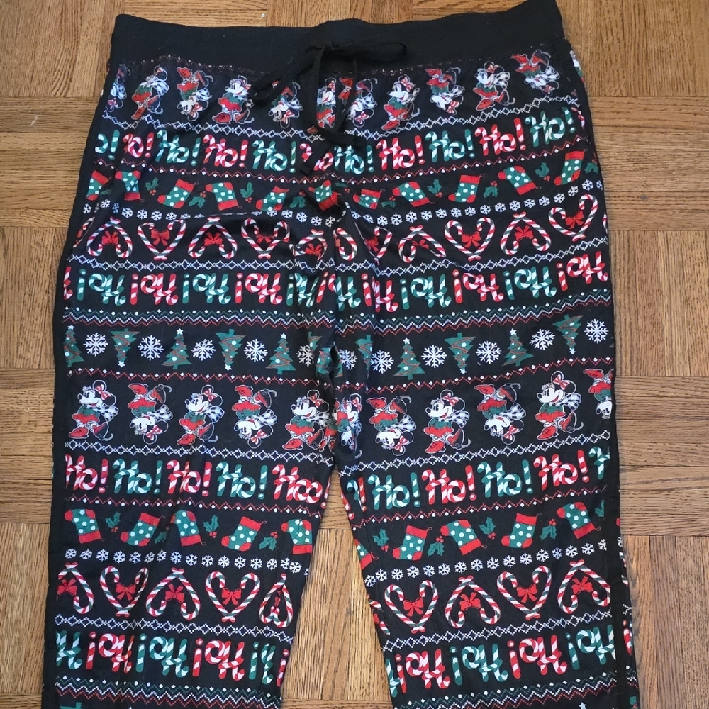 Festive Disney Holiday Joggers, XXL